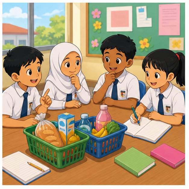 Visual penyelesaian masalah nombor bulat