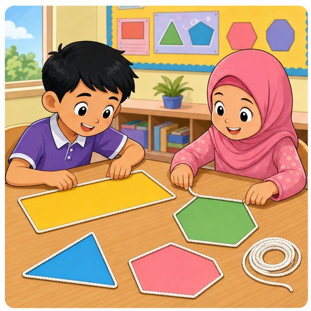 Visual perimeter bentuk dua dimensi
