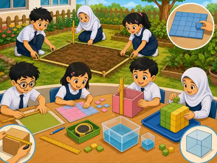 Visual kartun Matematik Tahun 6 Unit 5 muka 3