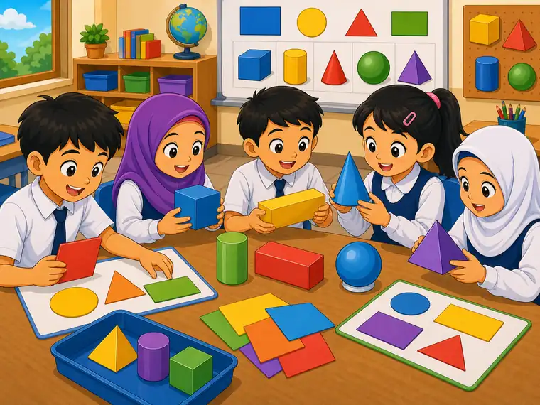 Visual kartun Matematik Tahun 6 Unit 6 muka 1