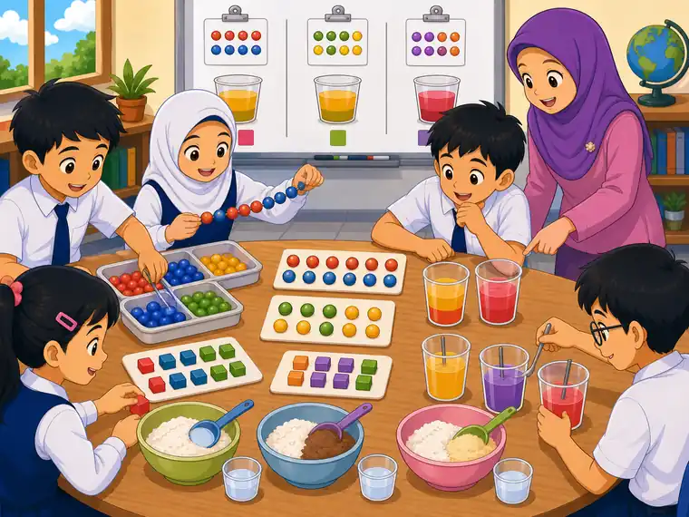 Visual kartun Matematik Tahun 6 Unit 7 muka 2
