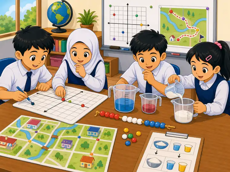 Visual kartun Matematik Tahun 6 Unit 7 muka 4
