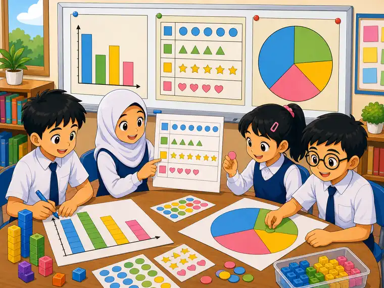 Visual kartun Matematik Tahun 6 Unit 8 muka 2