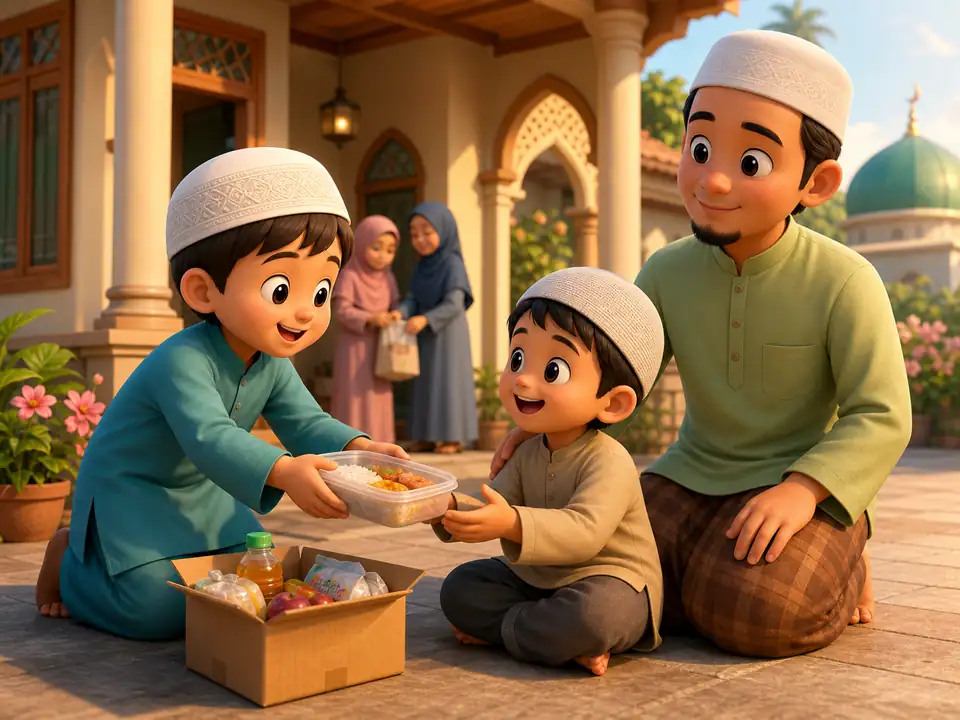 Kartun nota Surah Ad-Duha muka 3