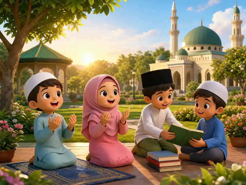 Kartun nota Surah Ad-Duha muka 4