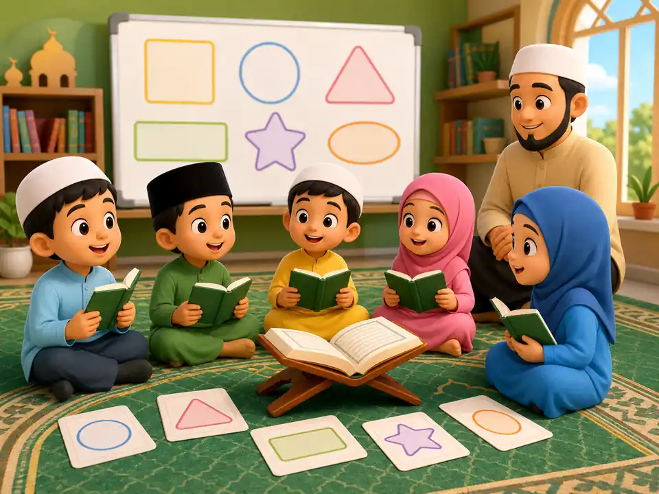 Kartun nota Hafazan Surah Asy-Syarh muka 1