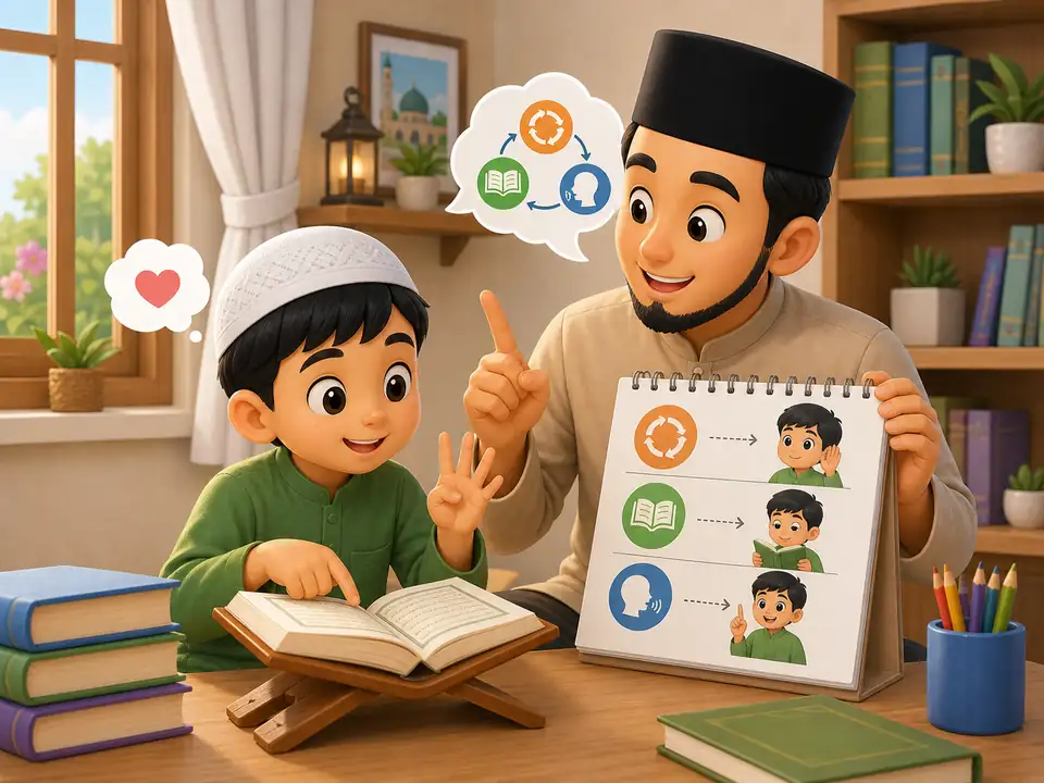Kartun nota Hafazan Surah Asy-Syarh muka 2