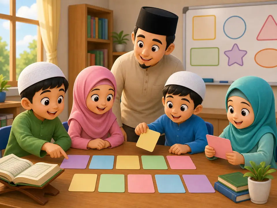 Kartun nota Hafazan Surah Asy-Syarh muka 3
