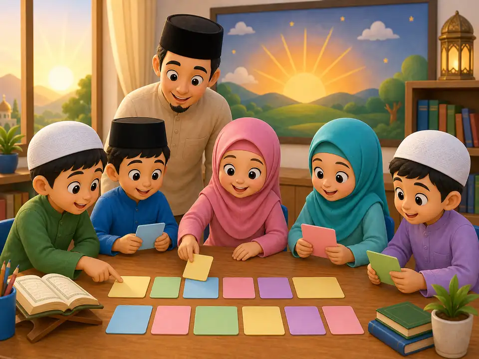 Kartun nota Hafazan Surah Ad-Duha muka 3