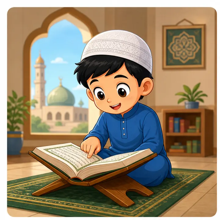 Kartun nota Pendidikan Islam Tahun 6 Unit 5 muka 1
