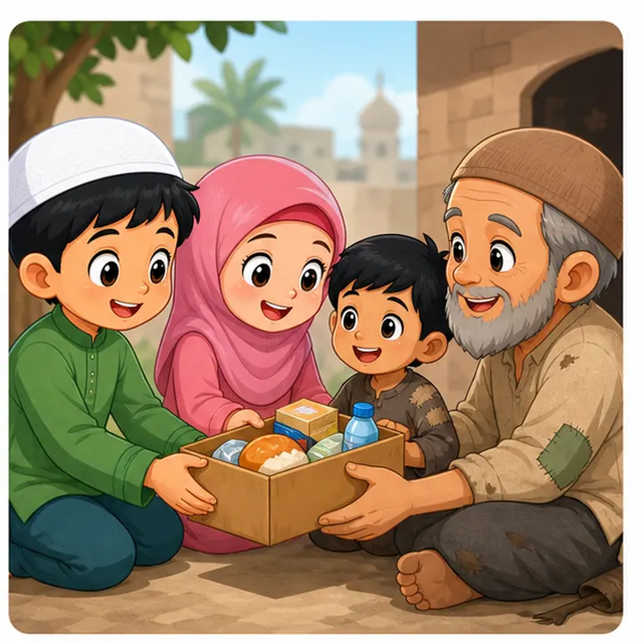 Kartun nota Pendidikan Islam Tahun 6 Unit 5 muka 2