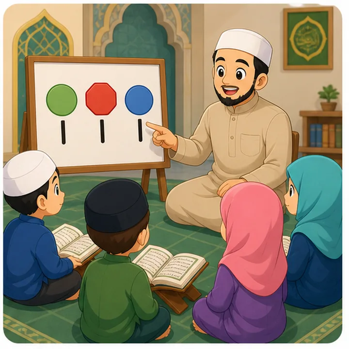 Kartun nota Pendidikan Islam Tahun 6 Unit 6 muka 4
