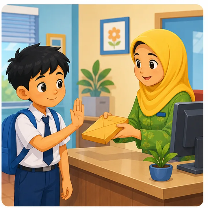 Kartun nota Pendidikan Islam Tahun 6 Unit 7 muka 2