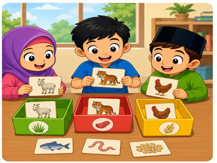 Visual kartun Unit 4 muka 2