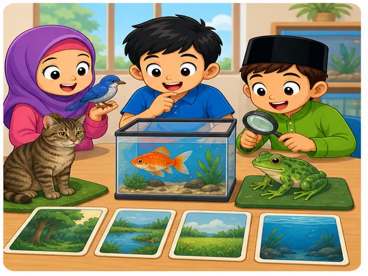 Visual kartun Unit 4 muka 4
