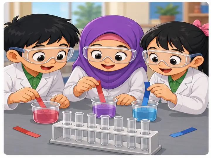 Visual kartun Unit 8 muka 3