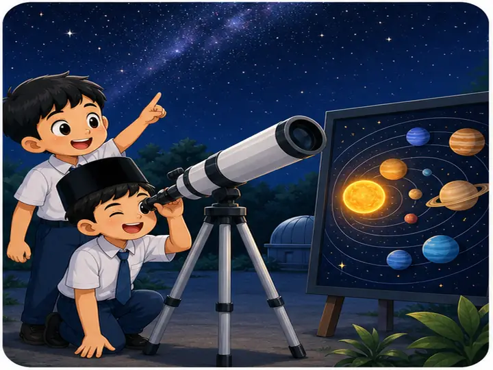 Visual kartun Unit 9 muka 4