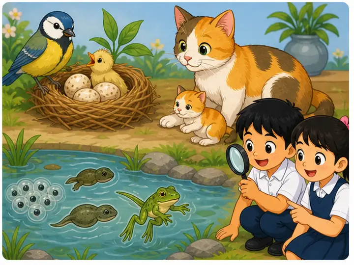 Haiwan bertelur dan melahirkan anak