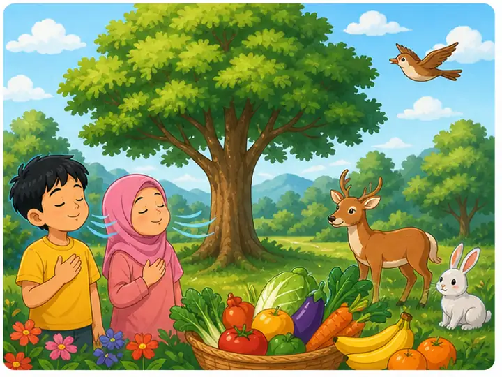 Kepentingan fotosintesis kepada manusia haiwan dan tumbuhan