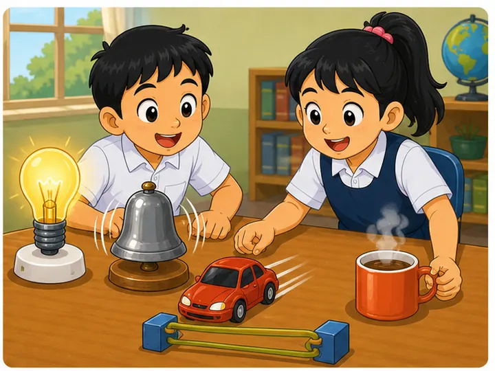 Murid meneroka bentuk tenaga