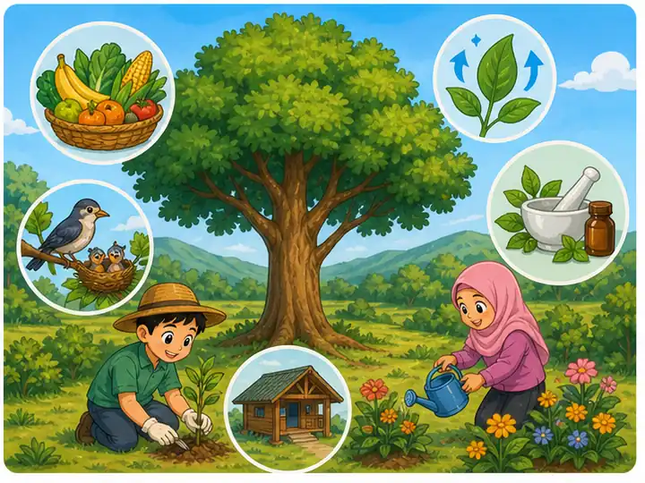Kepentingan tumbuhan kepada kehidupan