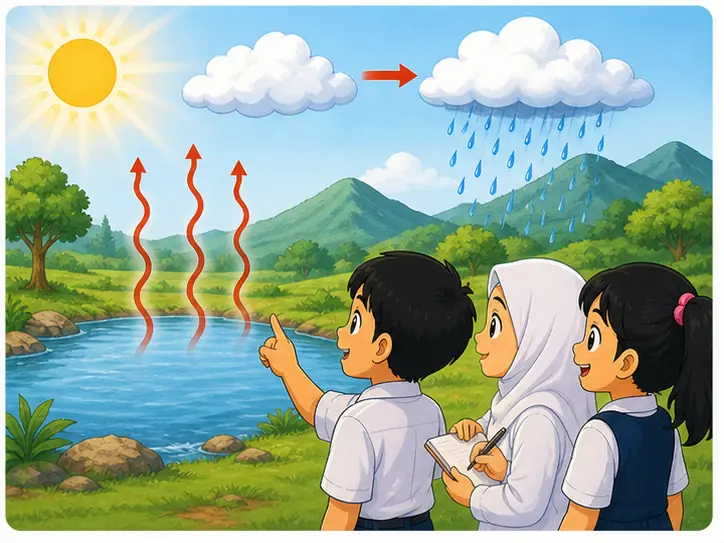 Kitar air di alam sekitar