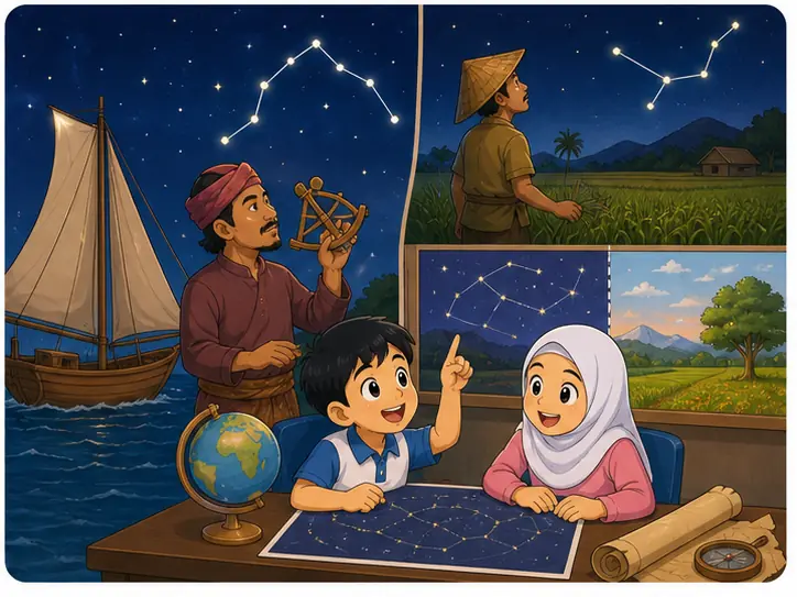Kegunaan buruj dalam pelayaran dan pertanian