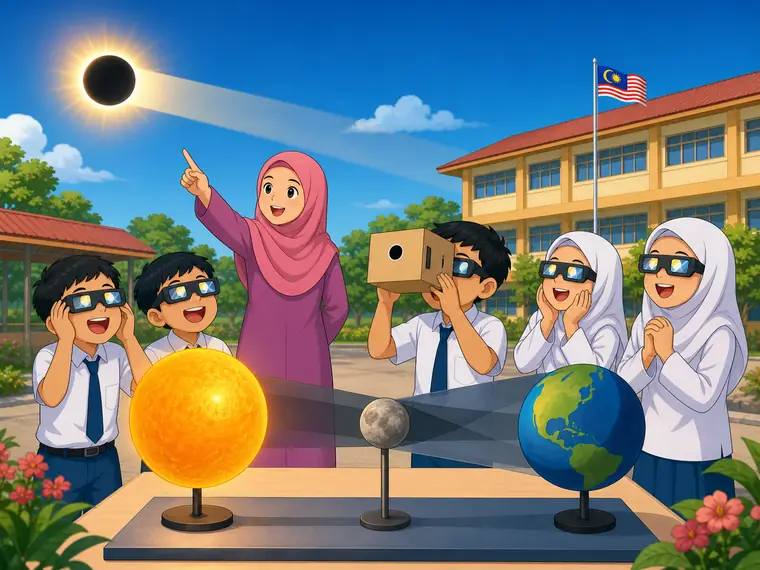 Visual kartun Sains Tahun 6 Unit 10 muka 2