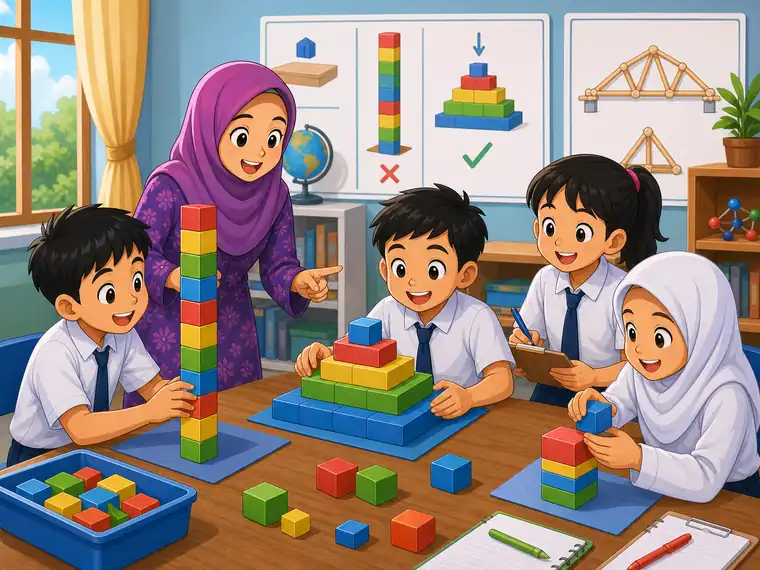 Visual kartun Sains Tahun 6 Unit 12 muka 1