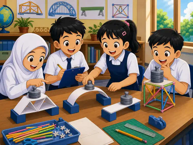 Visual kartun Sains Tahun 6 Unit 12 muka 2