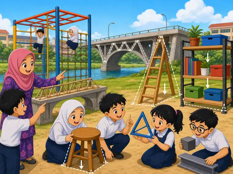 Visual kartun Sains Tahun 6 Unit 12 muka 3