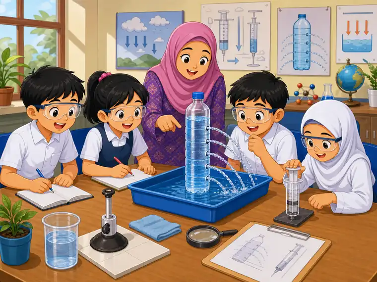 Visual kartun Sains Tahun 6 Unit 6 muka 3