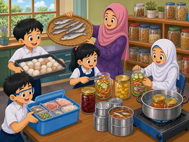 Visual kartun Sains Tahun 6 Unit 8 muka 3