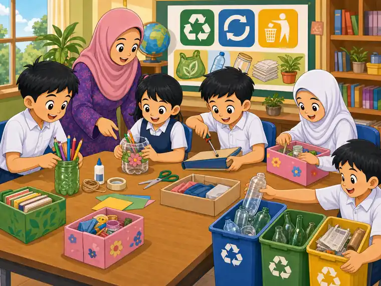 Visual kartun Sains Tahun 6 Unit 9 muka 3
