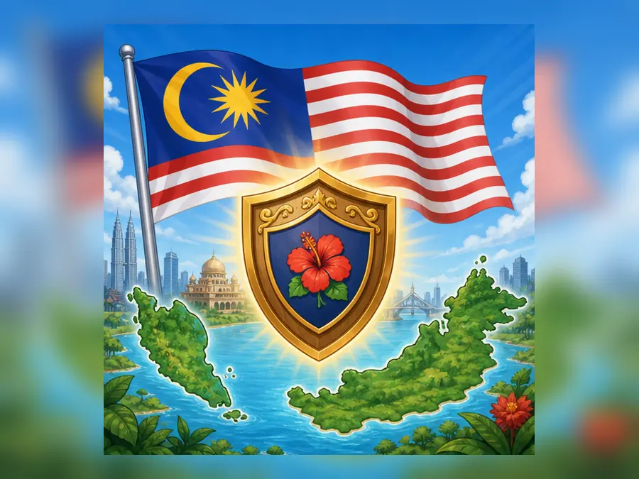 Ilustrasi kartun Sejarah Tahun 5 Unit 4 Muka 1