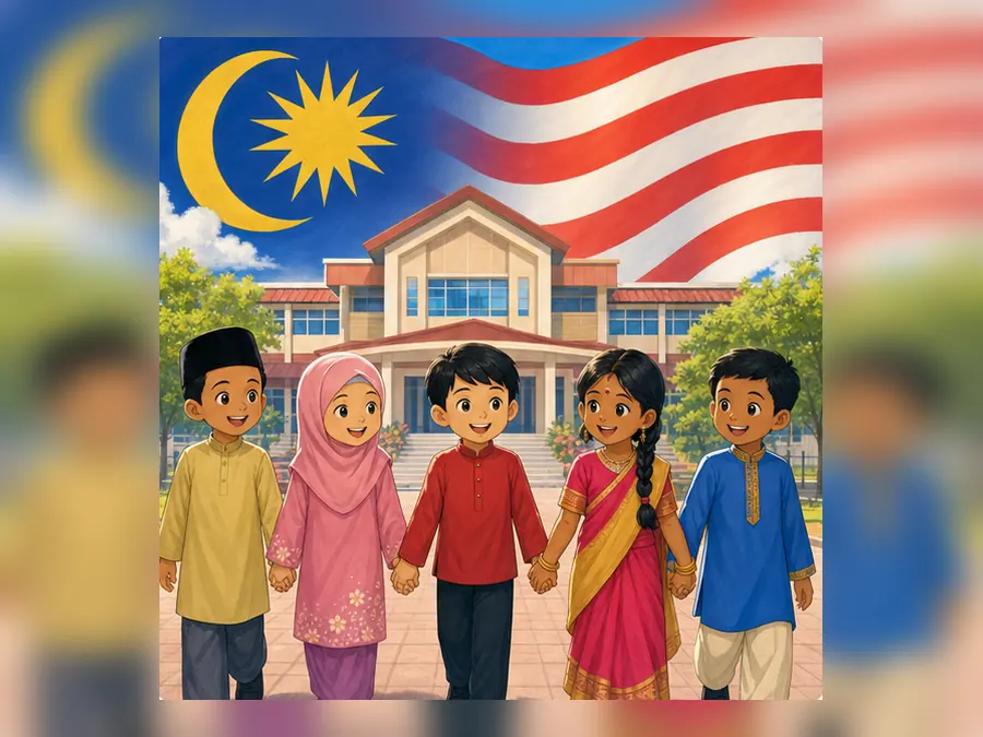 Ilustrasi kartun Sejarah Tahun 6 Unit 3 Muka 4