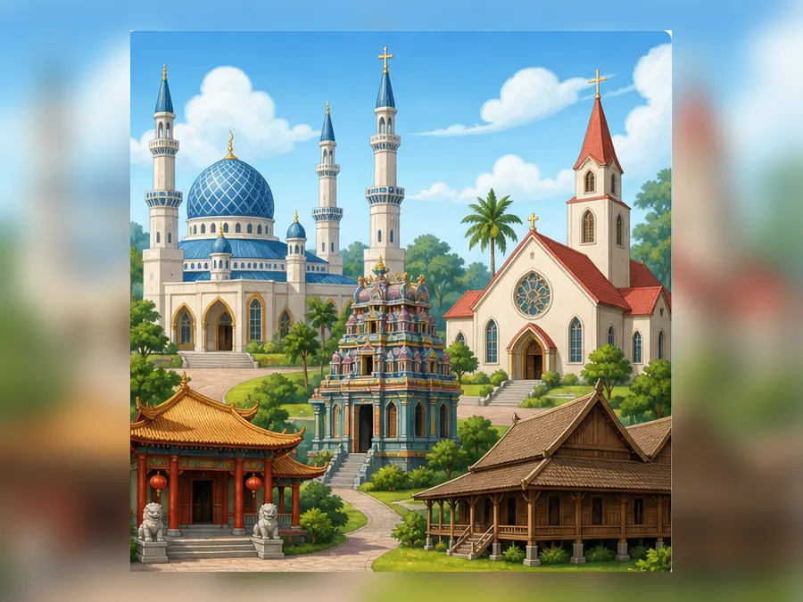 Ilustrasi kartun Sejarah Tahun 6 Unit 5 Muka 2